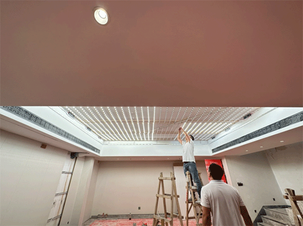 （室内软膜天花板吊顶）天花吊顶的安装工艺流程